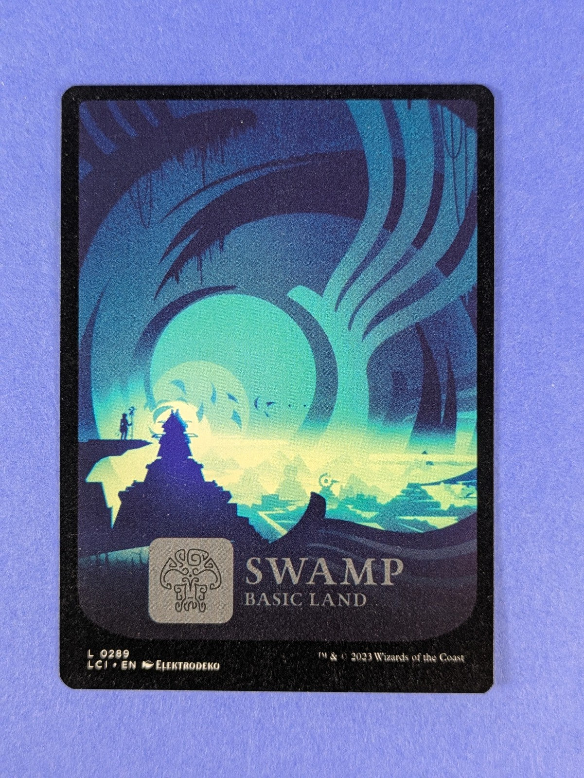 MTG Magic: The Lost Caverns of Ixalan: Swamp #289 Basic Land - NM