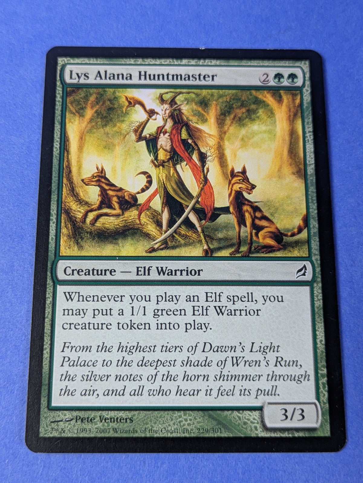 MTG Magic: Lorwyn: Lys Alana Huntmaster #229/301 Common - LP