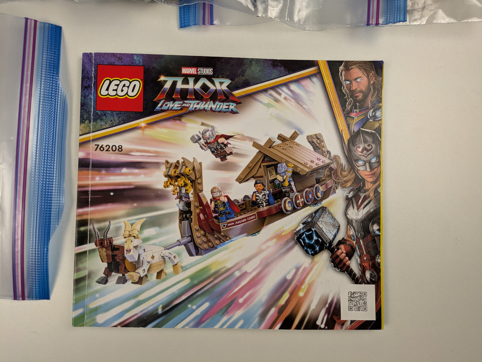 Lego Super Heroes: Love and Thunder: The Goat Boat Set 76208 w/ - Instructions