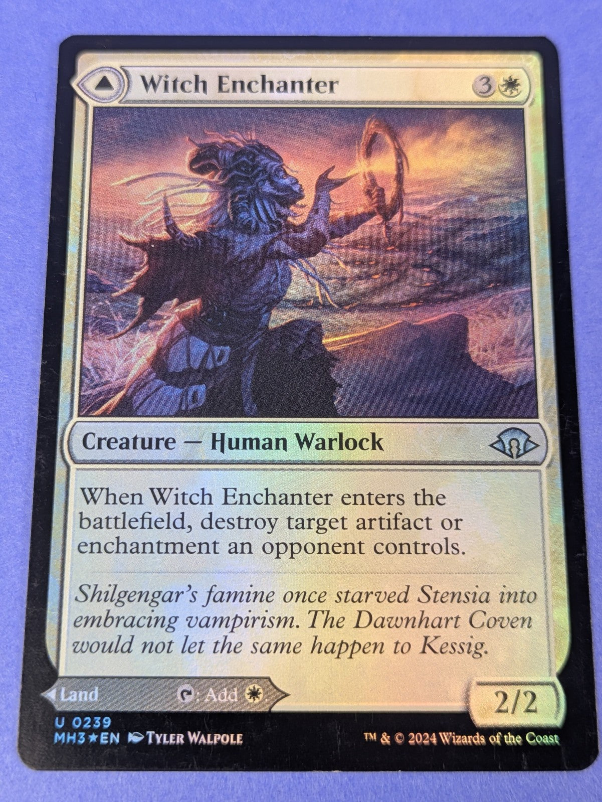 MTG: Witch Enchanter / Witch-Blessed Meadow Foil #0239 Uncommon - NM
