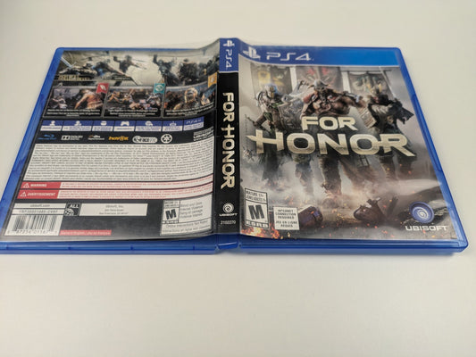 For Honor (PlayStation 4, 2017) CIB