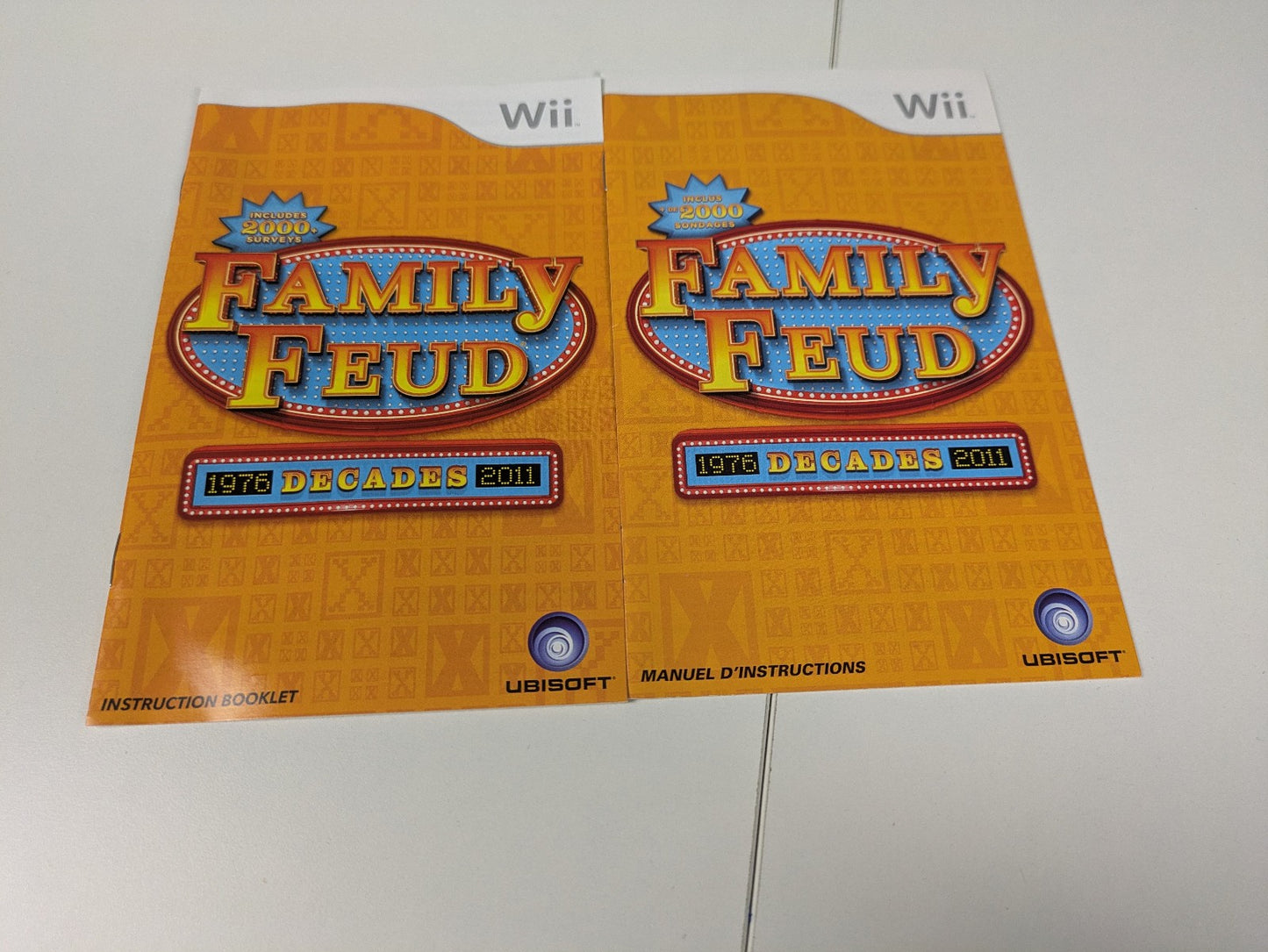 Family Feud (Nintendo Wii, 2010) CIB