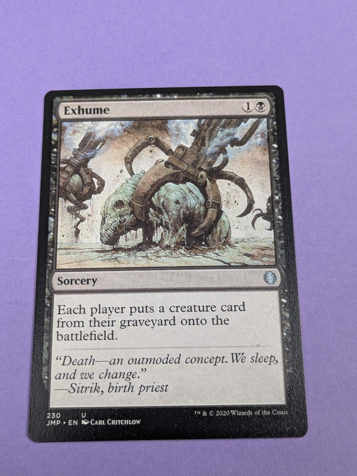 MTG Magic the Gathering: Jumpstart: Exhume #230 Uncommon - NM