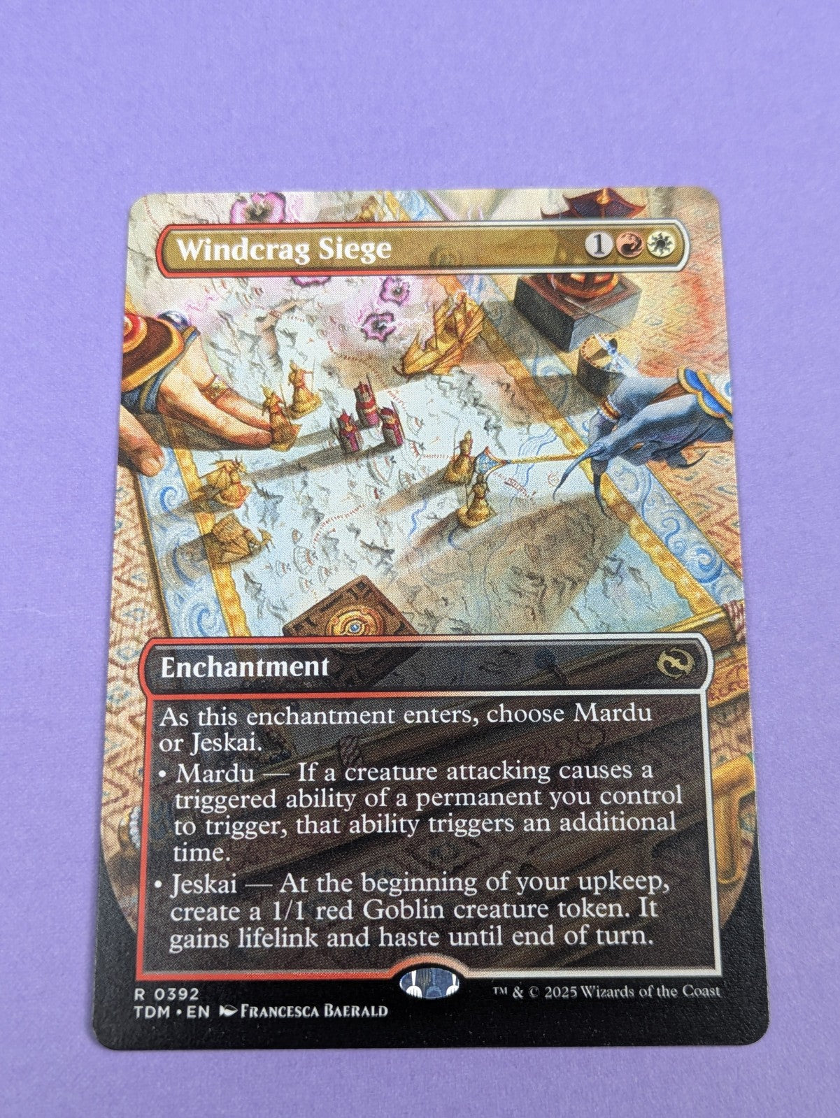 MTG Magic: Tarkir: Dragonstorm: Windcrag Siege #0392 Rare - NM