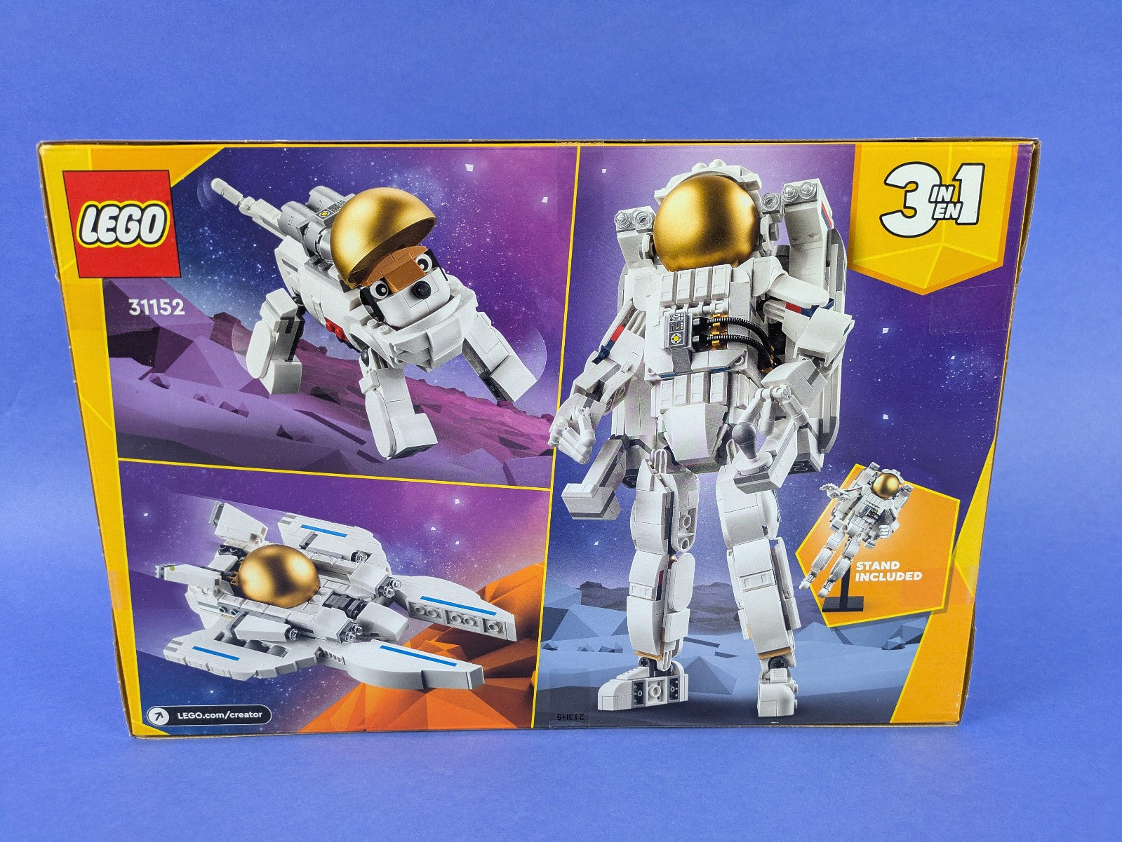Lego Creator: Model: Space Exploration: Space Astronaut Set 31152 BRAND NEW