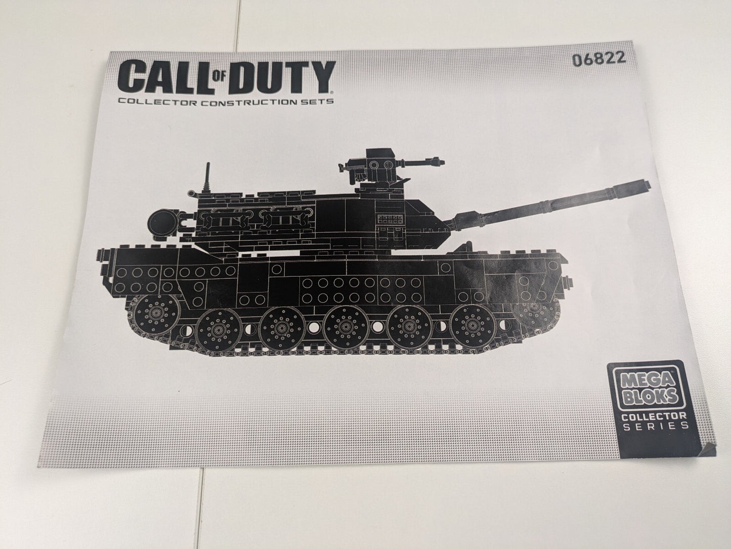 Mega Bloks Call Of Duty Heavy Armor Outpost 06822 - Tank
