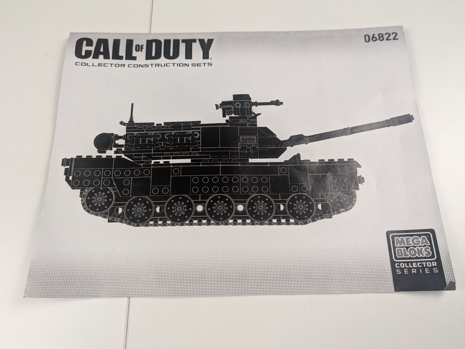 Mega Bloks Call Of Duty Heavy Armor Outpost 06822 - Tank