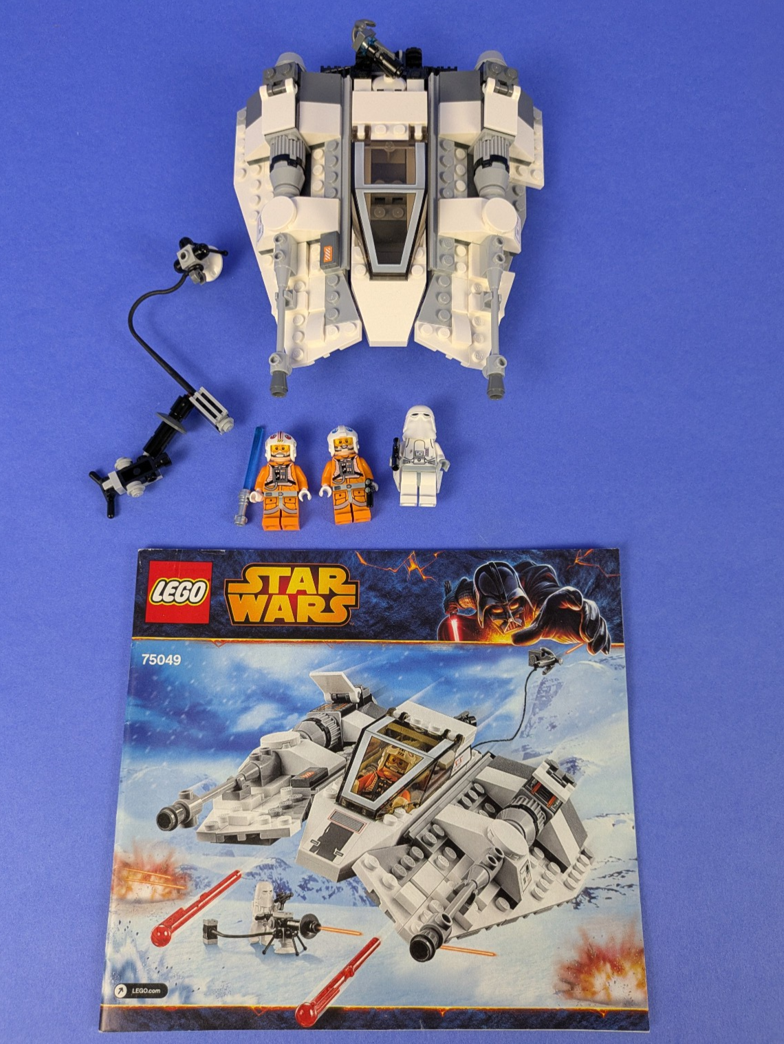 Lego Star Wars: Episode 4-6: Snowspeeder Set 75049 - w/ Instructions