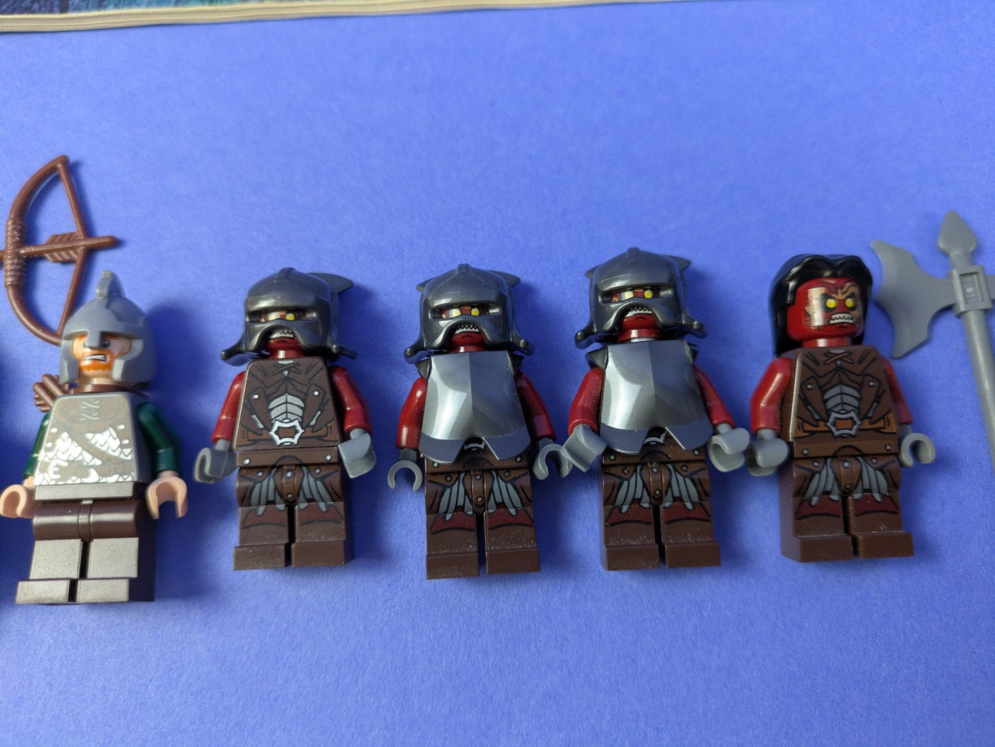LEGO The Hobbit and The Lord of the Rings Uruk-hai Army 9471 Complete Pre-Owned