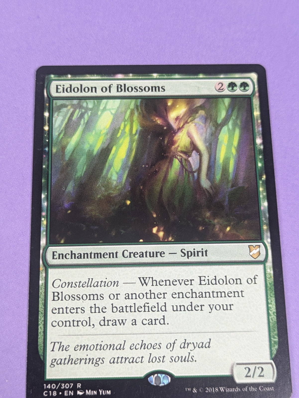 MTG Magic: Commander 2018: Eidolon of Blossoms 140/307 Rare - NM
