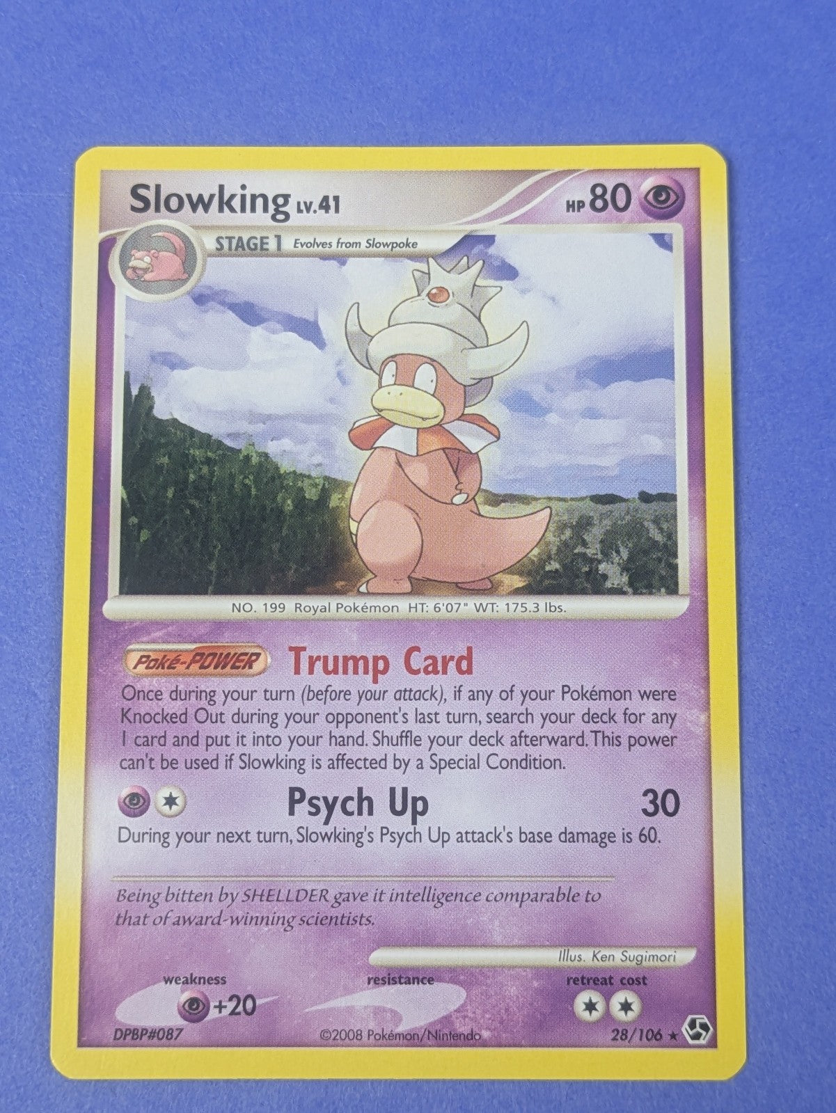 Slowking - 28/106 - Rare Great Encounters - Pokemon Card - LP