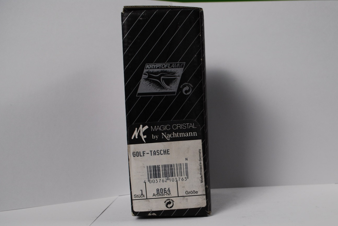 Hofbauer Magic Crystal Golf Bag Shaped Tankard (Golf-Tasche) Glass Paperweight