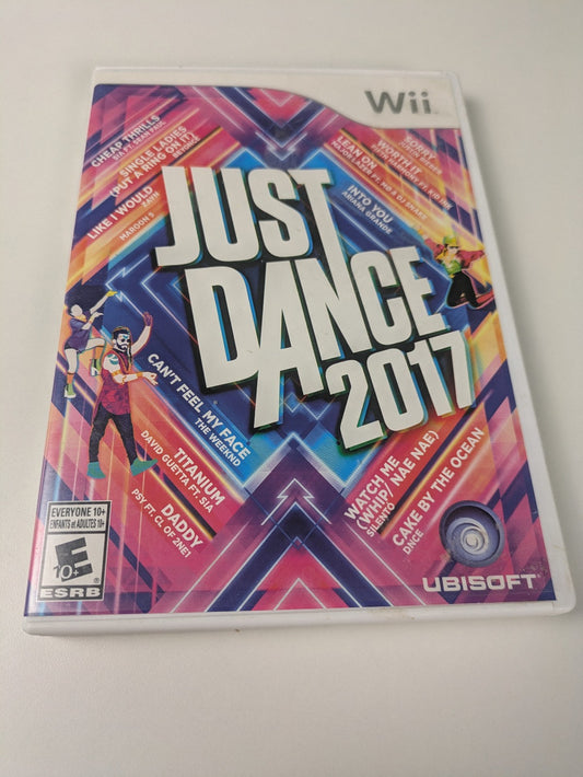 Just Dance 2017 (Nintendo Wii, 2017) CIB