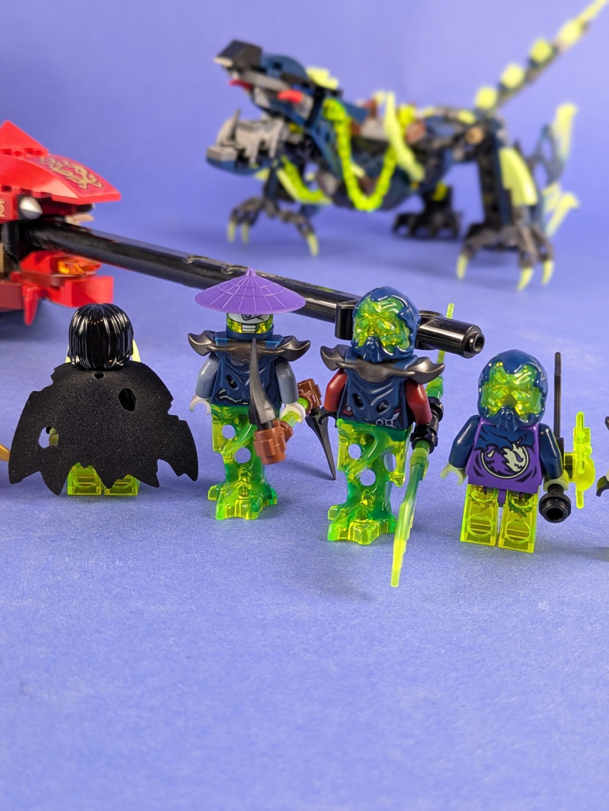 LEGO NINJAGO Final Flight of Destiny's Bounty 70738 Incomplete Set Pre-Owned