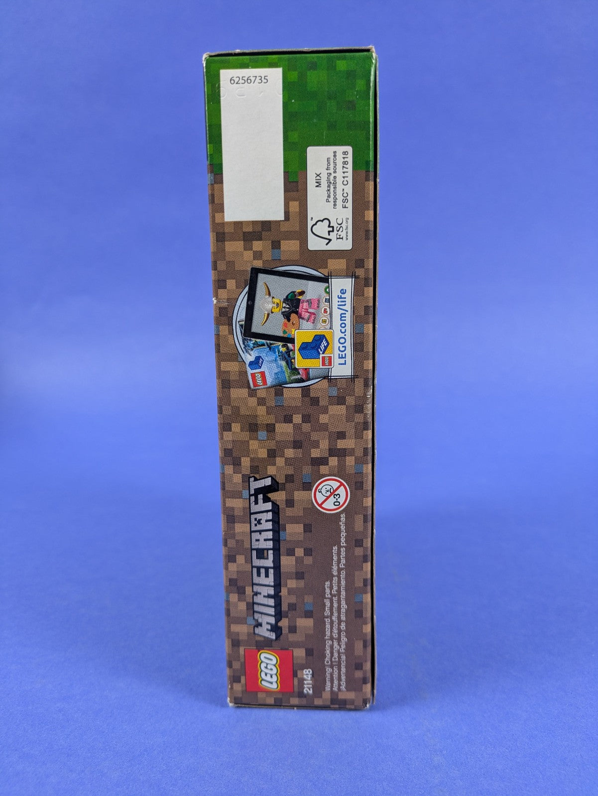Lego Minecraft: BigFig: Minecraft Steve BigFig with Parrot Set 21148 BRAND NEW