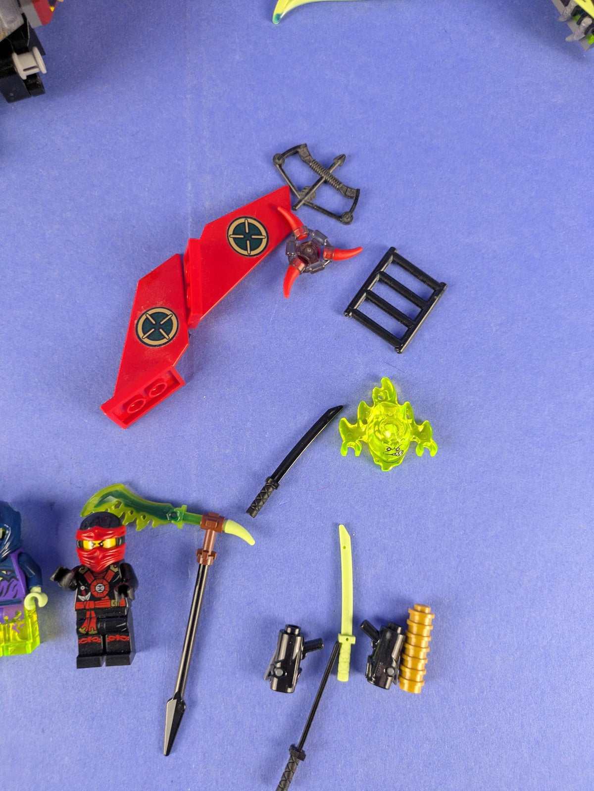 LEGO NINJAGO Ronin R.E.X. 70735 Incomplete Set Pre-Owned