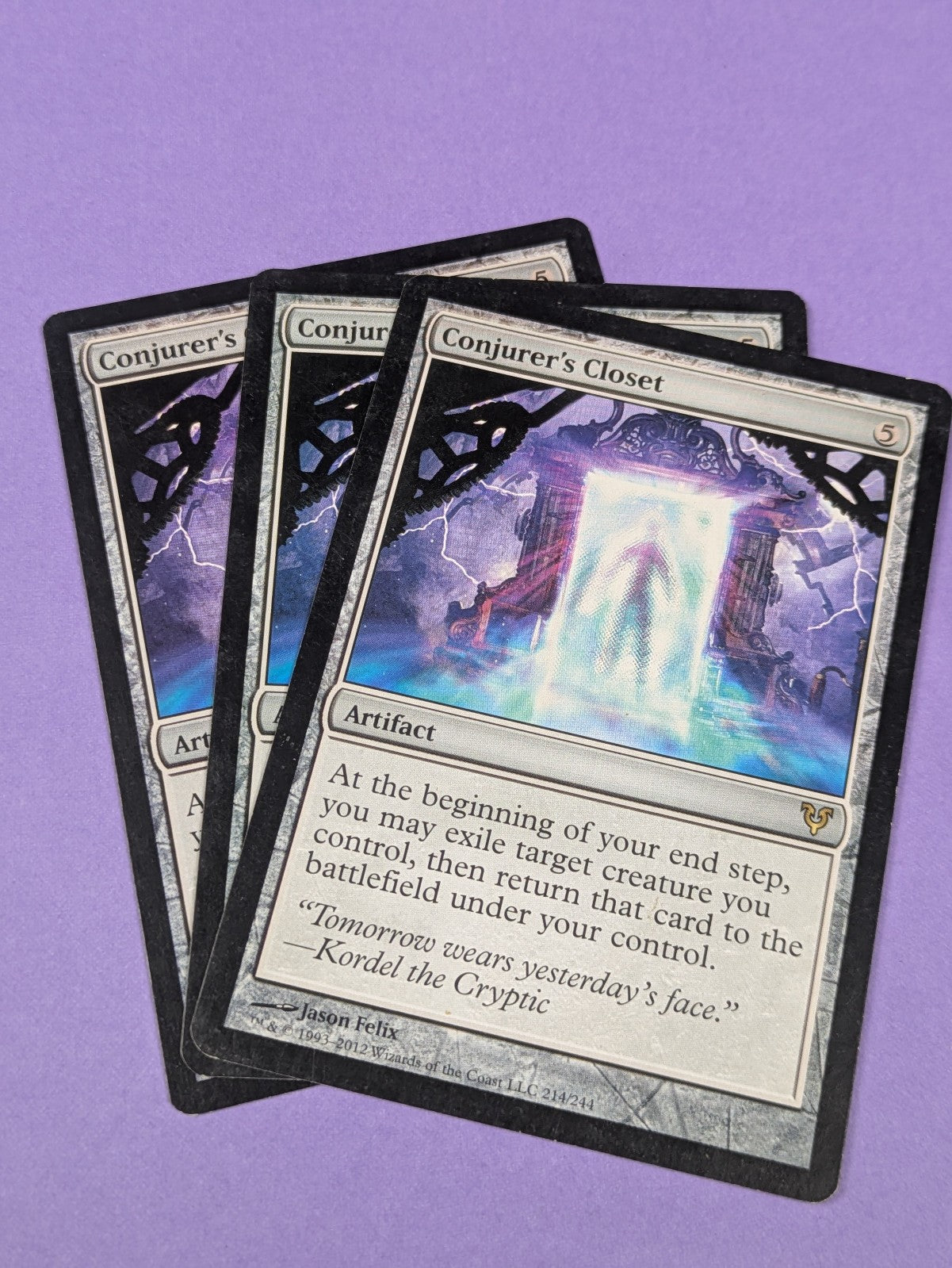 MTG Magic: Avacyn Restored: Conjurer's Closet #214/244 Rare - LP