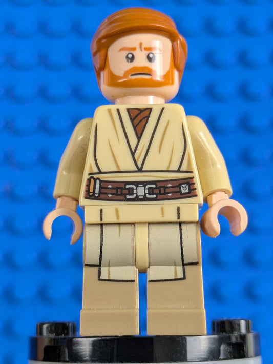 Lego Star Wars: Obi-Wan Kenobi (Dark Tan Printed Legs) sw0535 Set 75040