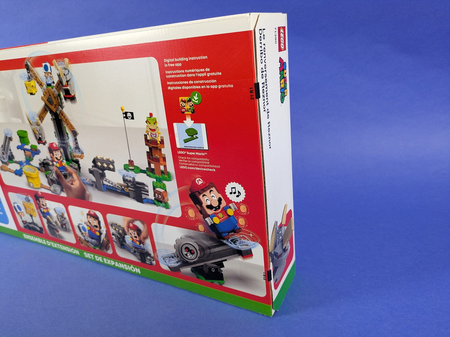 Lego Super Mario: Reznor Knockdown - Expansion Set 71390 BRAND NEW