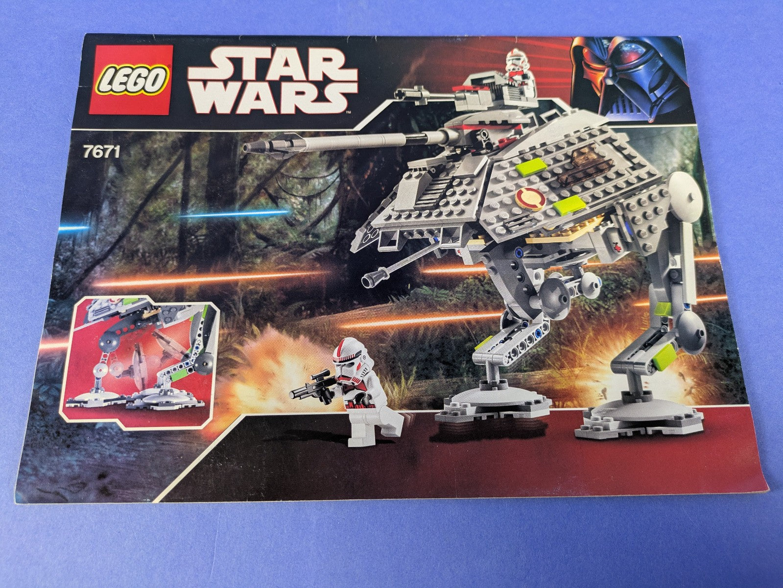 Lego Star Wars: Episode 3: AT-AP Walker Set 7671 Complete Set