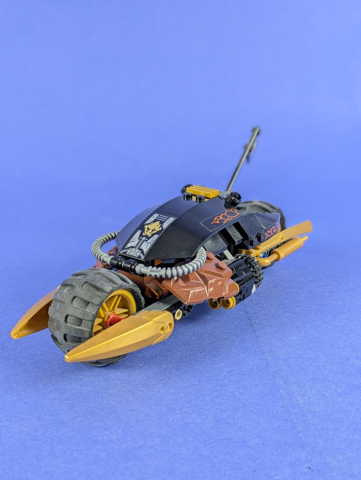 LEGO NINJAGO Blaster Bike 70733 Incomplete Set Pre-Owned
