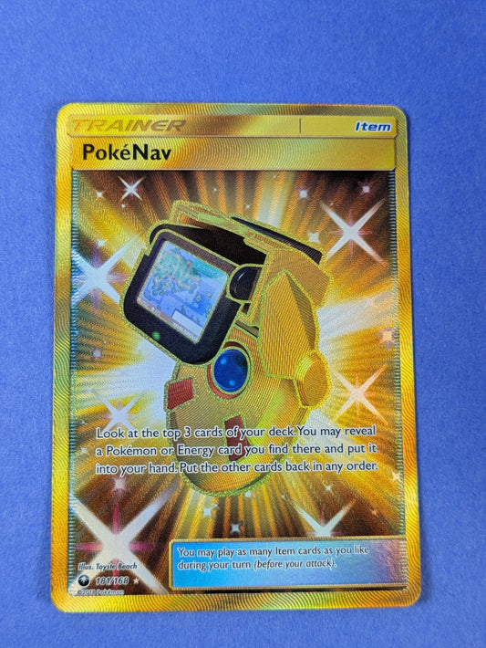 PokéNav - 181/168 - Rare Secret Celestial Storm - Pokemon Card - NM
