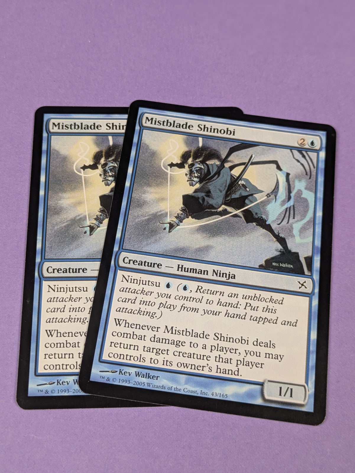 MTG Magic: Betrayers of Kamigawa: Mistblade Shinobi Foil #41/165 Common - NM