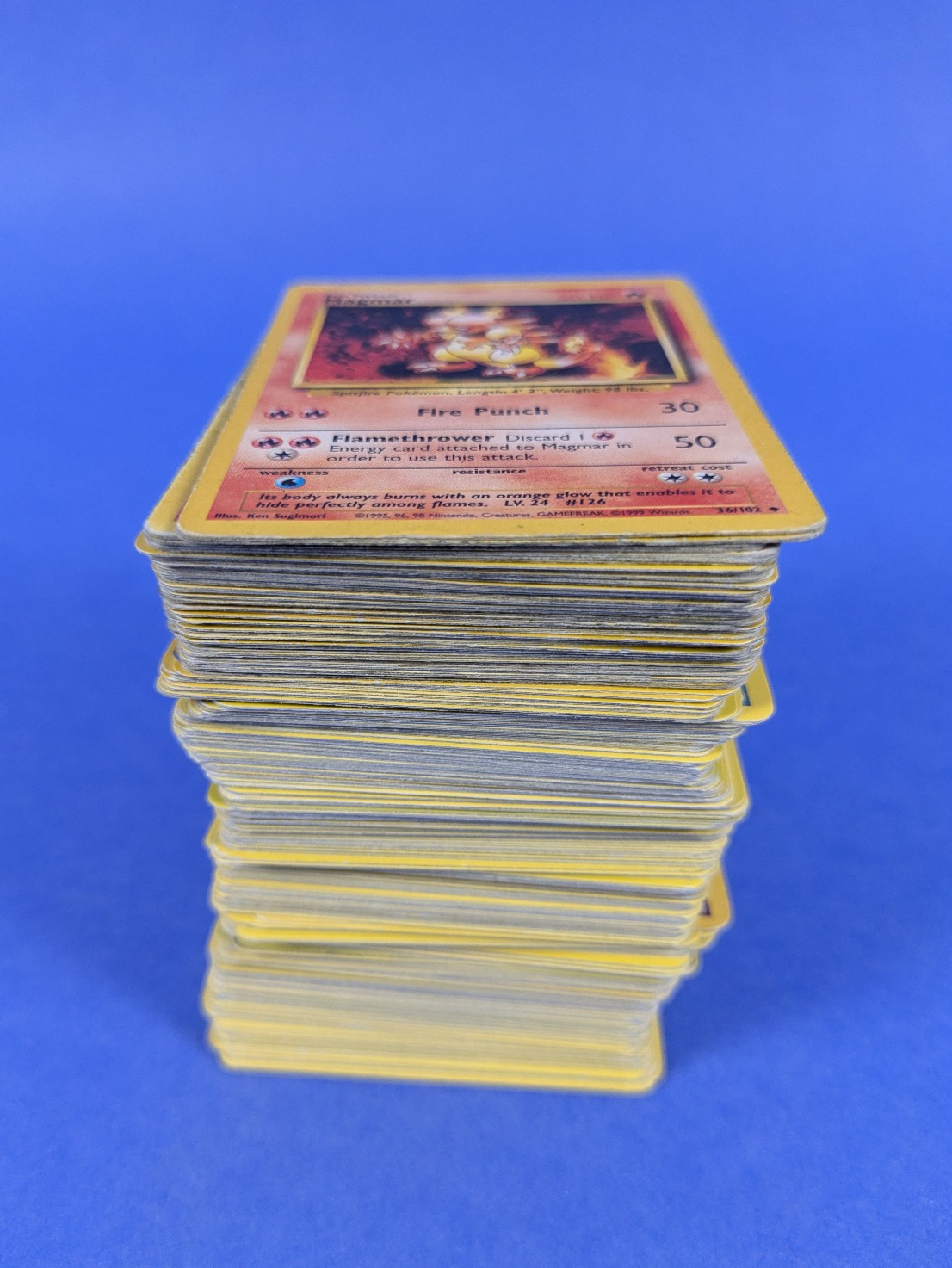 203 Old Reverse Holo/Regular Pokemon Cards Commons, Uncommons, Rares - Pokemon