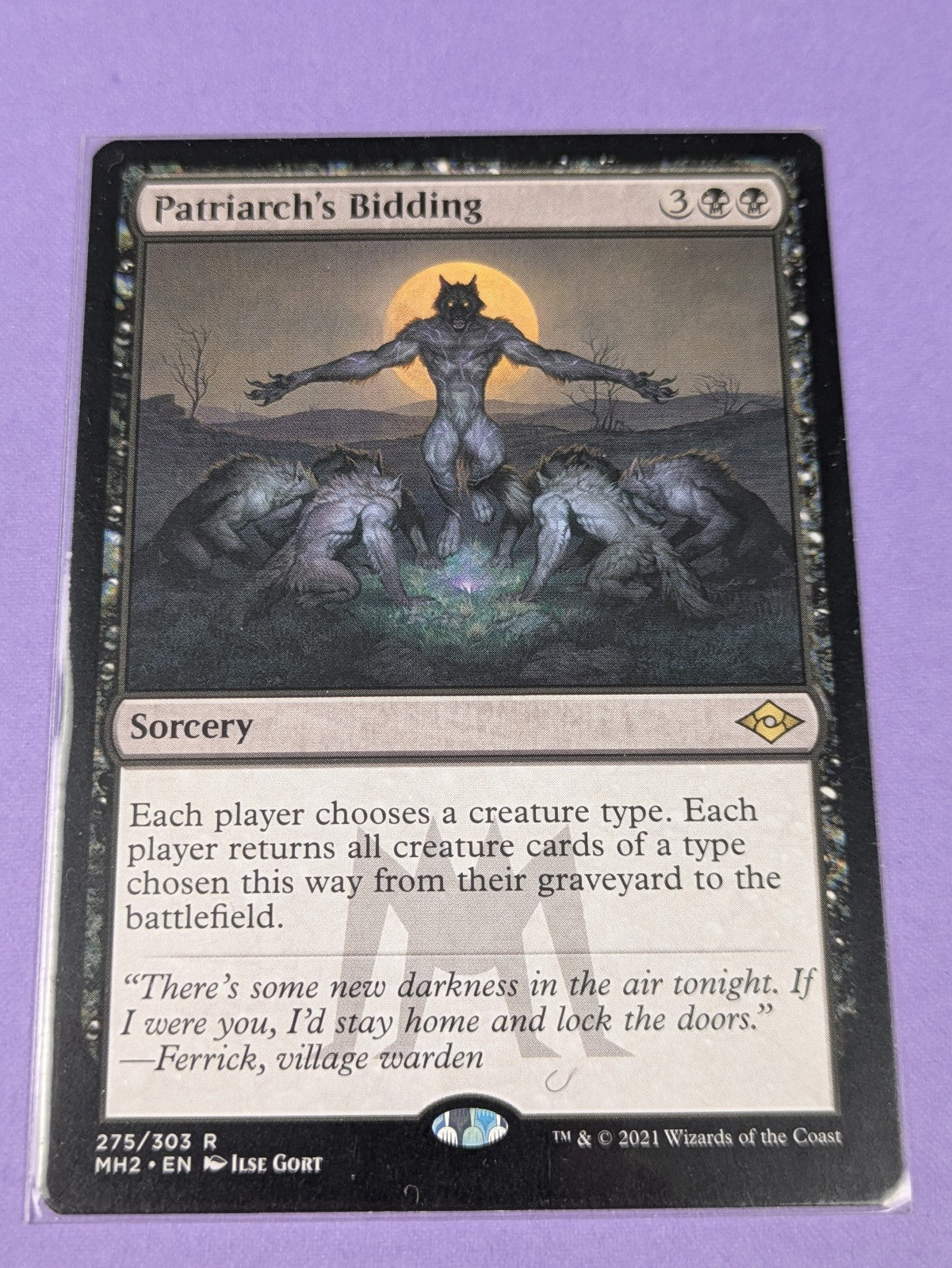 MTG Magic: Modern Horizons 2: Patriarch's Bidding #275/303 Rare - NM