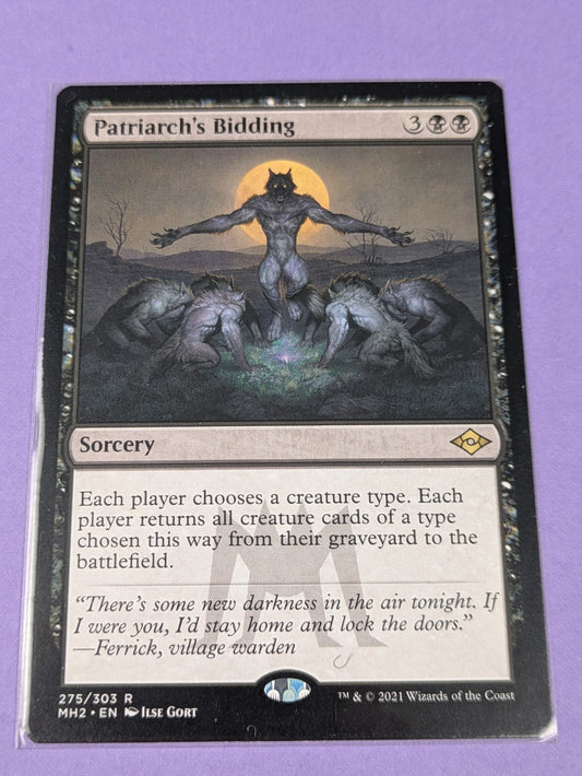 MTG Magic: Modern Horizons 2: Patriarch's Bidding #275/303 Rare - NM