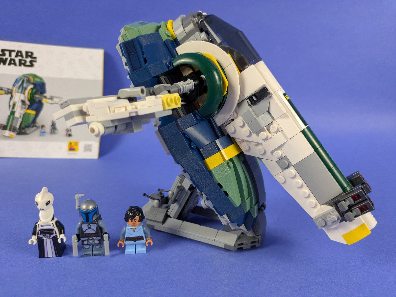Lego Star Wars: Episode 2: Jango Fett's Starship Set 75433 Complete Set