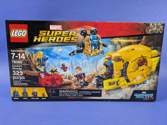 Lego Super Heroes: GOTG Vol. 2: Ayesha's Revenge Set 76080 BRAND NEW
