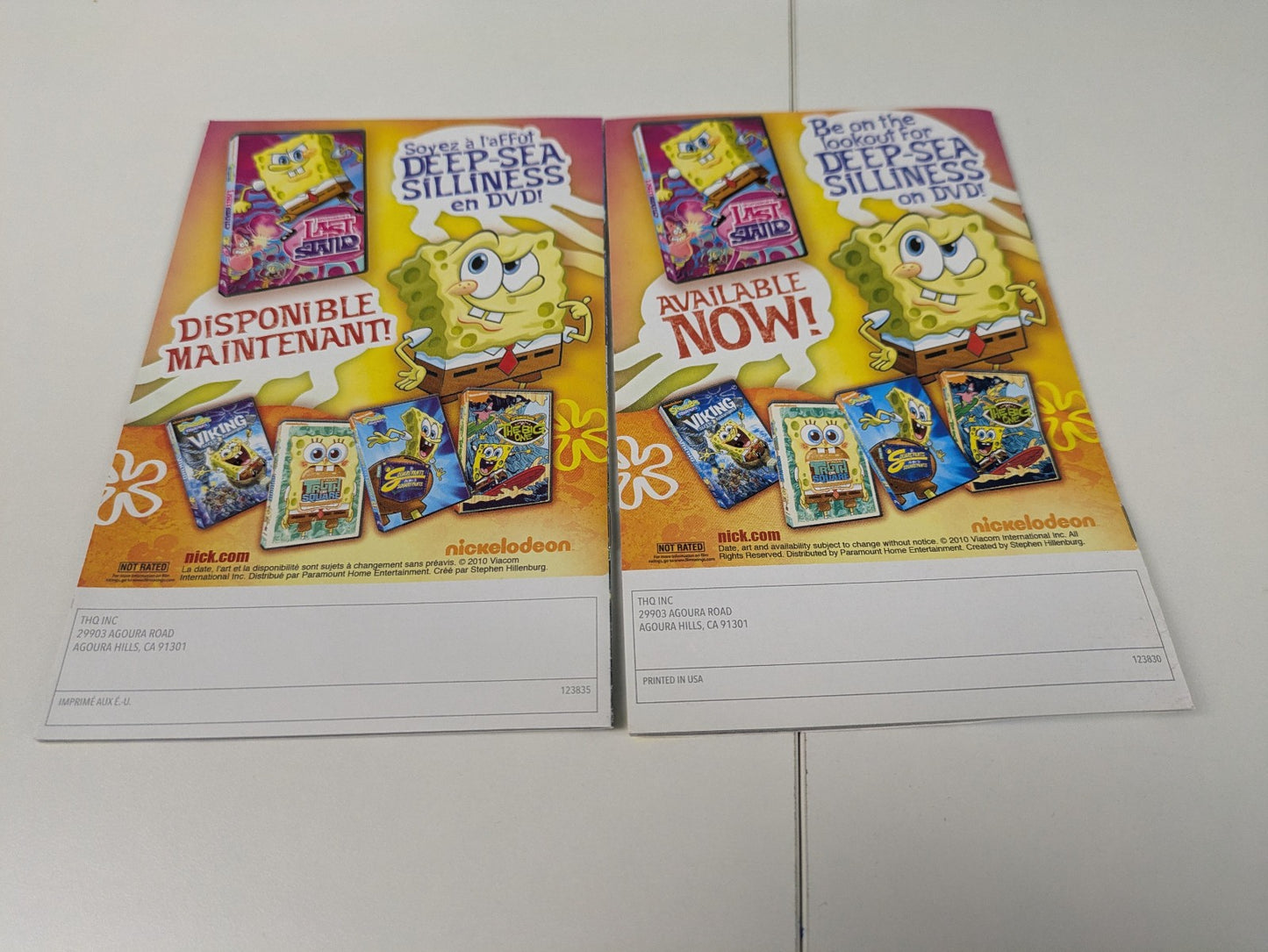 SpongeBob’s Boating Bash (Nintendo Wii, 2010) CIB
