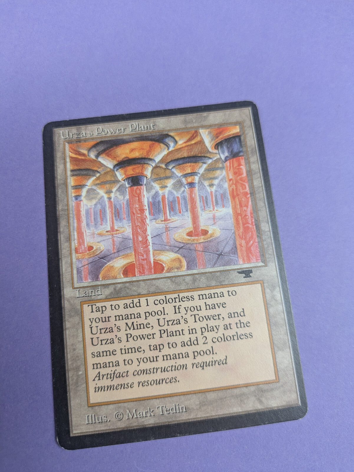 MTG Magic The Gathering: Antiquities: Urza's Power Plant Uncommon - LP