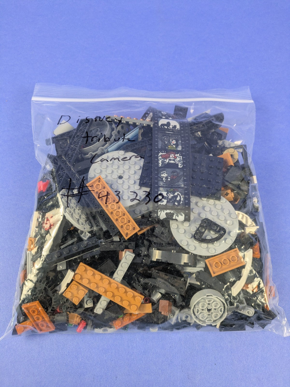 LEGO Disney Walt Disney Tribute Camera 43230 Complete Set Pre-Owned