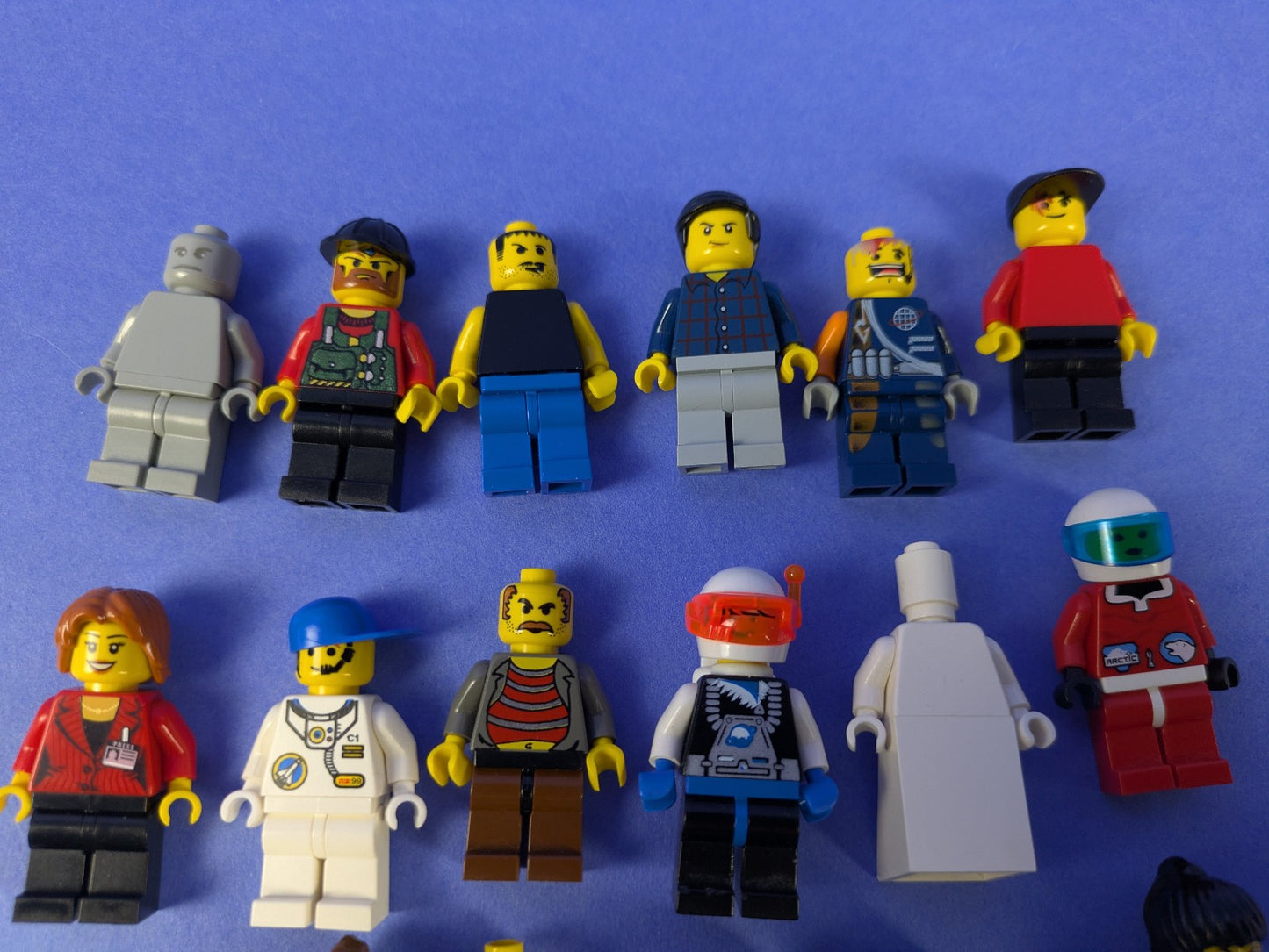 Lego Minifigure Bundle: 62 Assorted Minifigures 100% Authentic LEGO!