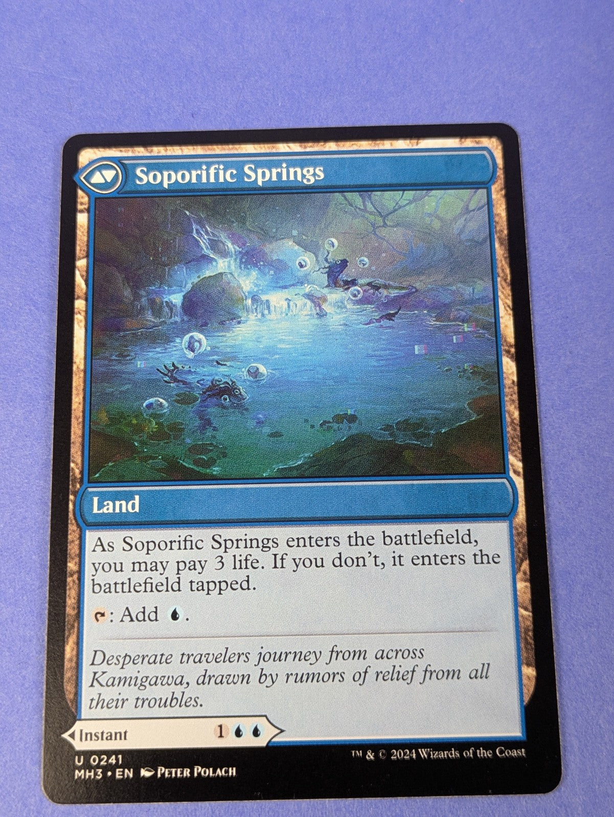 MTG: Modern Horizons 3: Sink into Stupor / Soporific Springs #0241 Uncommon - NM