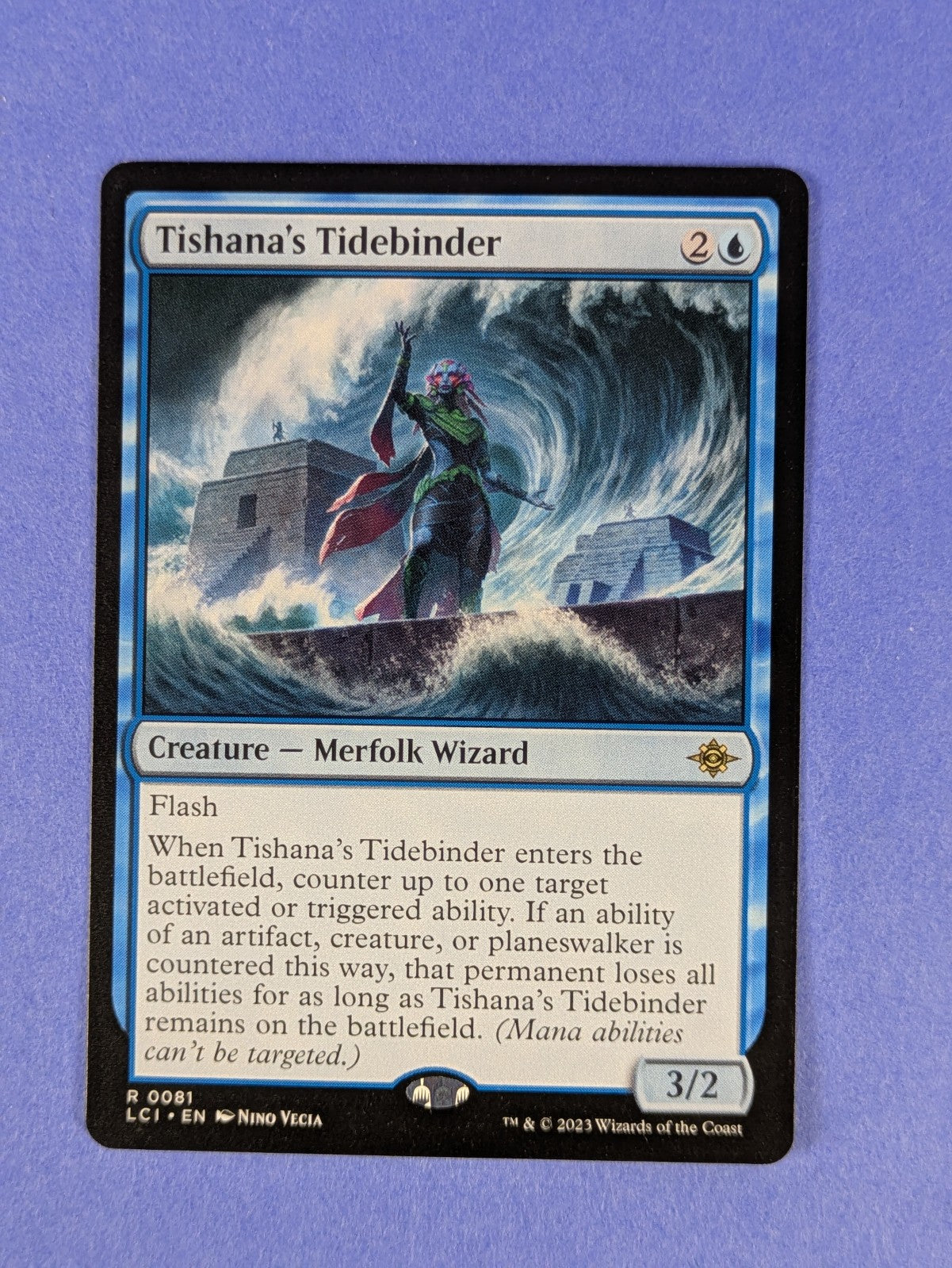 MTG Magic: The Lost Caverns of Ixalan: Tishana's Tidebinder #0081 Rare - NM
