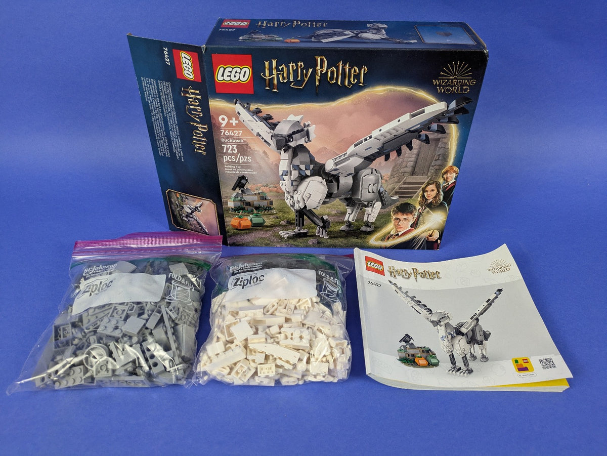 Lego Harry Potter: Sculptures: Buckbeak Set 76427 Complete Set
