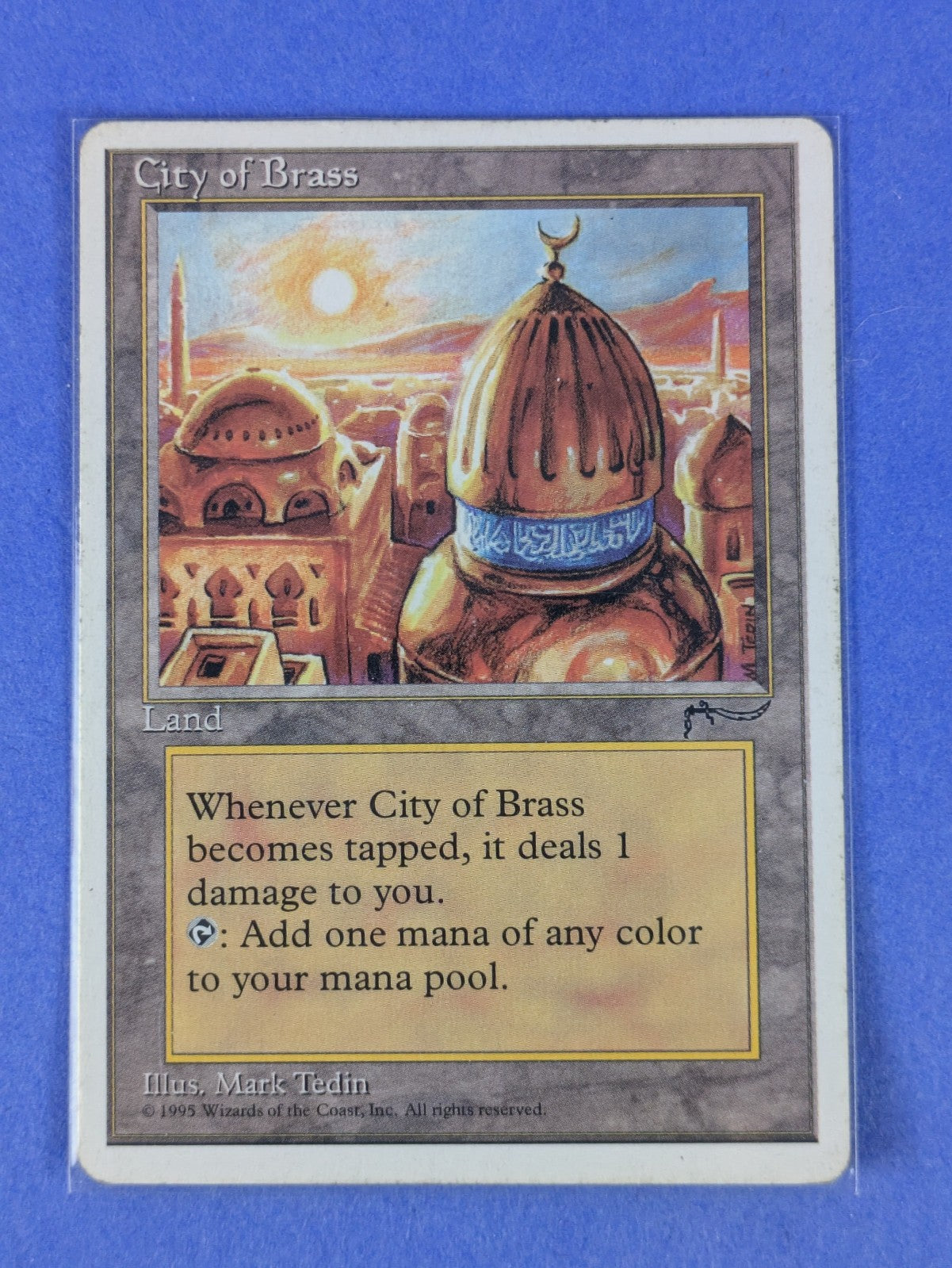 MTG Magic the Gathering: Chronicles: City of Brass Rare - MP