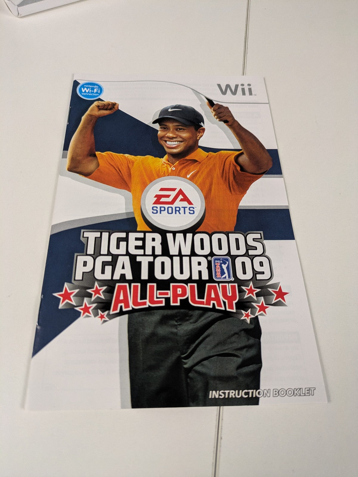 Tiger Woods PGA Tour 09 All-Play (Nintendo Wii, 2008) CIB