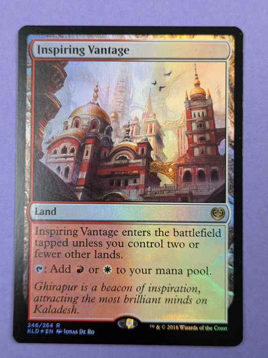 MTG Magic: Kaladesh: Inspiring Vantage Foil #246/264 Rare - NM