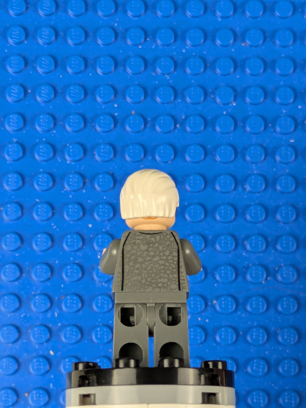 Lego Star Wars: Chancellor Palpatine-Episode 3 Dark Bluish Gray sw0540 Set 75044