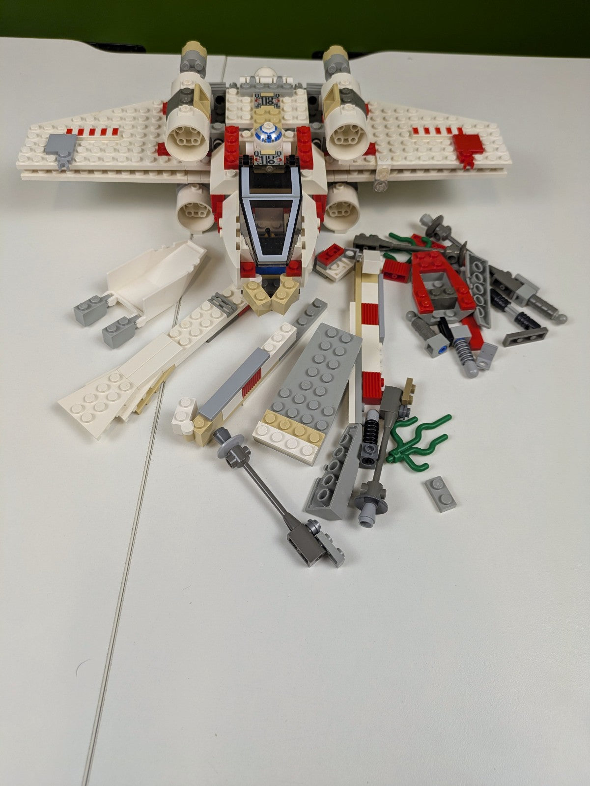 Lego Star Wars: X-wing Fighter (Dagobah), Blue box 4502 (95% Complete)