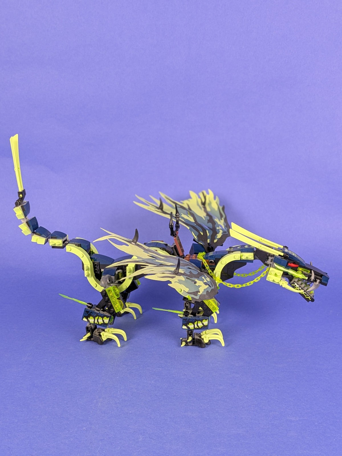 LEGO NINJAGO Attack of the Morro Dragon 70736 Incomplete Set Pre-Owned