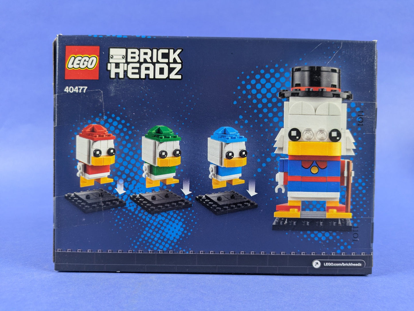 Lego BrickHeadz: DuckTales: Scrooge McDuck, Huey, Dewey & Louie 40477 BRAND NEW