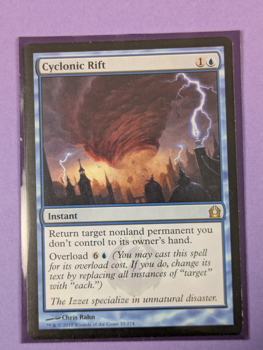 MTG Magic The Gathering: Return to Ravnica: Cyclonic Rift Rare #35/274 - LP