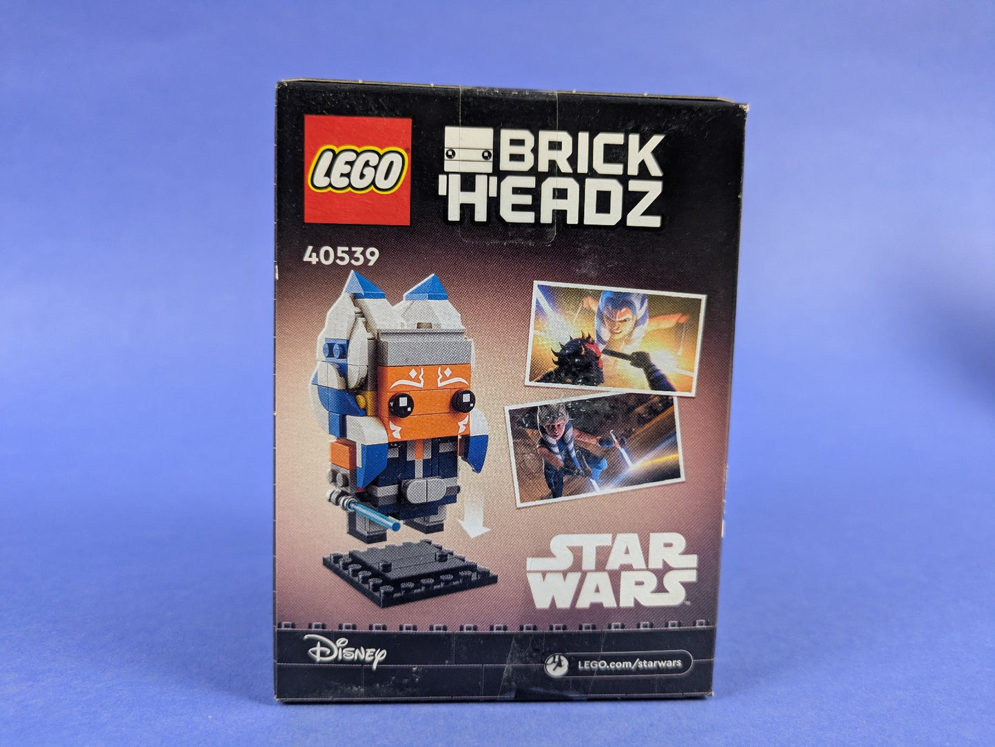 Lego BrickHeadz: Star Wars: The Clone Wars: Ahsoka Tano Set 40539 BRAND NEW