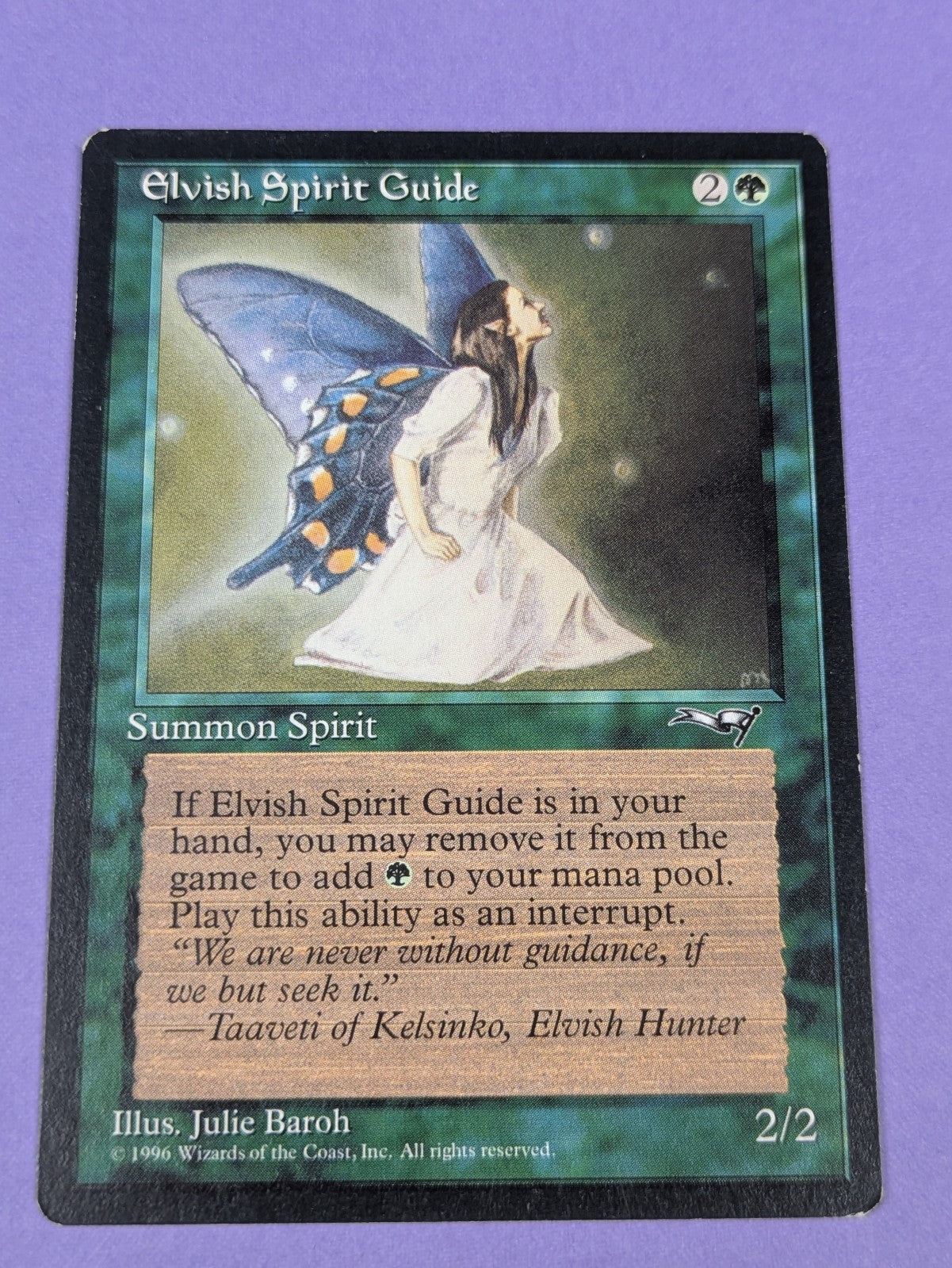 MTG Magic: Alliances: Elvish Spirit Guide Uncommon - LP