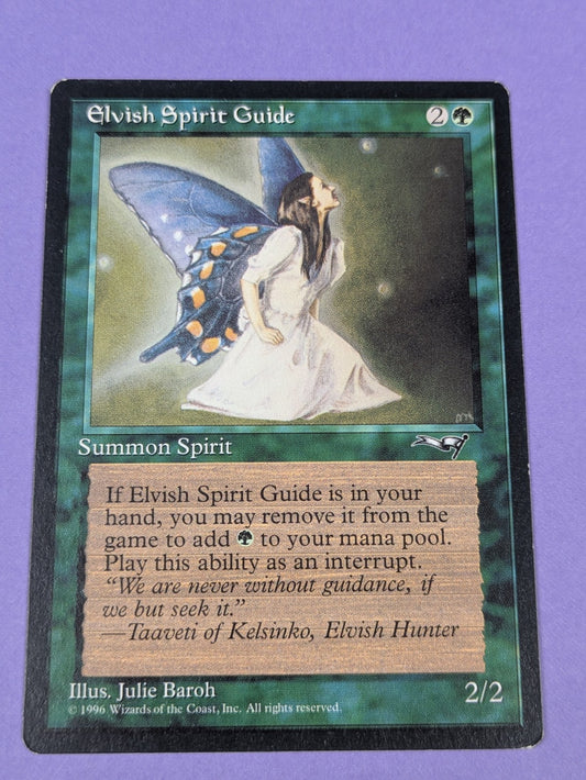 MTG Magic: Alliances: Elvish Spirit Guide Uncommon - LP